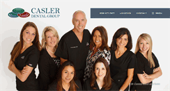 Desktop Screenshot of caslerdentalgroup.com